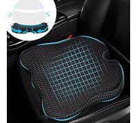Omtofo Cuscino per Sedia Auto, Cuscino a Cuneo Cuscino per Sedile in Memory Foam