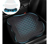 Omtofo Cuscino per Sedia Auto, Cuscino a Cuneo Cuscino per Sedile in Memory Foam per Auto Cuscino Per Auto Per Sedile Del Conducente Auto Sedia Da Ufficio Sedie A Rotelle