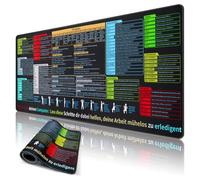 Omtofo Tastenmeister - Tappetino per Mouse da Gioco, 80 x 30 x 0,3 cm, per Ufficio, Casa（Versione Tedesca）