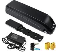 OmurgA Batteria per Bici elettrica 36V 13Ah, Batteria per Bici elettrica Batteria al Impermeabile 36V 13Ah BMS Incorporato con Il Caricatore per 1000W 800W 500W 350W 250W Motore 36V 13AH