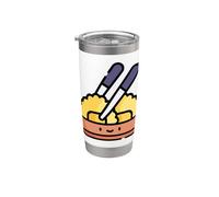 Omusubi Nigirimeshi - Palla di riso giapponese Onigiri Bicchiere termico in acciaio inox doppia parete