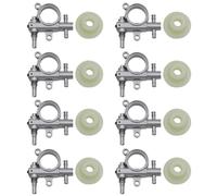 Omvial 8 Set 2500/3800 Ricambi per Motosega Pompa 'Olio per Motosega con Ingranaggio A Vite Fine Adatto per Motosega 25CC/38CC