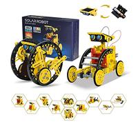OMWay STEM 12 in 1 robot solare, kit scientifico per bambini di età 8 anni, kit di robotica ingegneria per esperimenti di costruzione, regalo di Natale e compleanno, giocattolo per ragazzi e ragazze