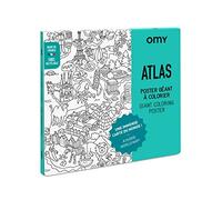 O'my Poster Gigante da colorare Atlas 100 x 70 cm
