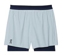 On - 5 Performance 2In1 Short - Pantaloncini da running XXL grigio