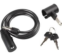 Antifurto cavo a spirale per bici 0,6x100cm aggancio sottosella