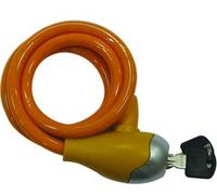 ON Bike Antifurto per bici – Lucchetto modello a spirale in acciaio