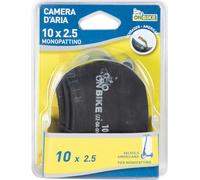 Camera d'aria per monopattino misura 10x2.5, con valvola americana curva, sicura e resistente