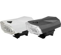 Fanale anteriore bici universale quattro LED bianchi