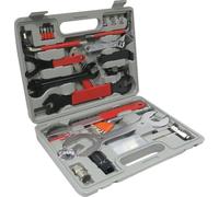 ON BIKE Kit Riparazione Bici in Valigetta 44 Pezzi - Universale per MTB, City Bike e Corsa - Attrezzi Completi in Valigia da 3,05 kg per Manutenzione e Interventi Rapidi