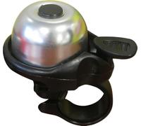 On Bike MIni Campanello Universale Per Bicicletta In Acciaio Di Colore Nero/silver