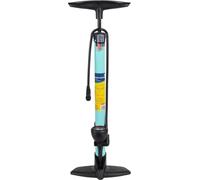 On Bike Pompa Gonfiaggio Ruote, Acciaio con Manometro,Valvole Presta e Schrader