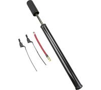 Pompa gonfiaggio ruote bici in plastica aggancio al telaio 40cm