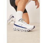 ON - Cloudmonster Running - Sneakers da corsa bianche e blu-Bianco 45