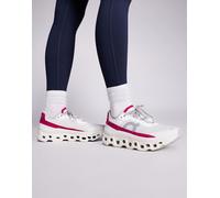 ON - Cloudmonster - Sneakers da corsa bianche e rosa-Bianco 36