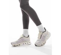 ON - Cloudnova X - Sneakers da allenamento tecniche color argento e mora di gelso-Grigio 40.5