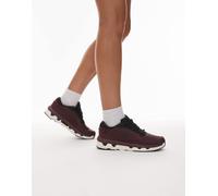 ON - Cloudzone All Day - Sneakers nere e bordeaux-Rosso 38.5