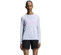 On Core Long-T W - maglia running a manica lunga - donna L White/White woman Recycled Polyester