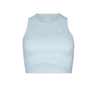 On Court Crop Canottiera Donna - Grigio blu, Taglia: L