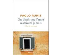 On dirait que l'aube n'arrivera jamais: cahier de non-voyage - Rumiz Paolo