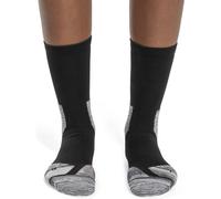 On Explorer Merino W - calzini lunghi running - donna L (EU 42-43) Black/Grey woman Recycled Polyamide,Lana Merino