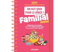 On fait quoi pour le dîner ? Familial Mémoniak 12 mois, septembre 2026-août 2027