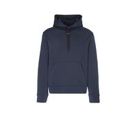 ON Felpa da running con cappuccio Focus Tech da uomo blu | S