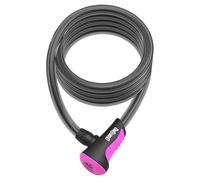 On-Guard - Lucchetto a Spirale 180 cm x 12 mm Fuxia