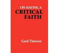 On Having a Critical Faith