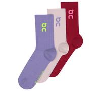 On - Logo Sock High 3-Pack - Calze casual Unisex XS - EU: 35-38,5 lilla