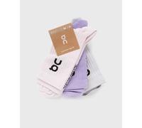 ON Logo Sock High 3P men Socks pink in taglia:EU 43-46