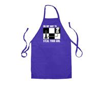 On My Modo Per Pinze Il Bambina - Unisex Grembiule - Scacchi Giocatore King