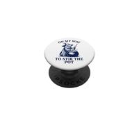 On My Way To Stir The Pot Divertente PopSockets PopGrip Adesivo