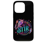 "On My Way To Stir The Pot Skeleton Fun Custodia per iPhone 13 Pro