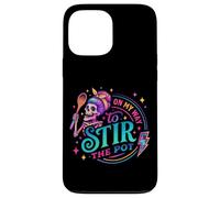 "On My Way To Stir The Pot Skeleton Fun Custodia per iPhone 13 Pro Max