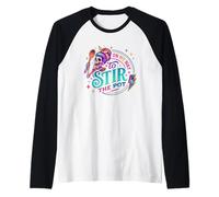 On My Way To Stir The Pot Skeleton Fun Maglia con Maniche Raglan
