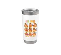 On My Wurst Behavior Oktoberfest Shirt Funny Bratwurst Bicchiere termico in acciaio inox doppia parete