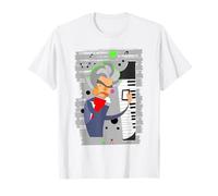 ON/off Beethoven Piano Composer Design Maglietta