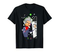 ON/off Beethoven Piano Composer Design Maglietta