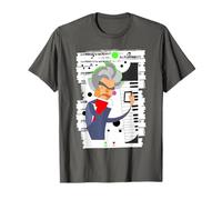 ON/off Beethoven Piano Composer Design Maglietta