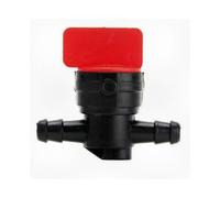 On-off Fuel Line Switch for Petrol Pipe Made of Plastic Suitable for Atv Vehicles (Black and Red, 1 Piece)