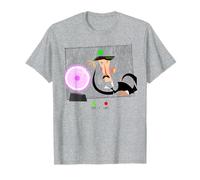 ON/off Nikola Tesla Electricity Innovation Design Maglietta