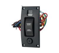 On-Off-On 3-Way Sentina Pump-Switch Pannello Automatic-Off-Manual 12v/24v W/