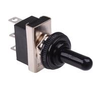 (On)-Off-(On) Interruttore Momentaneo SPDT Impermeabile 12V 25A