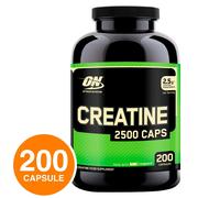 ON Optimum Nutrition Creatine 2500 Creatina Monoidrato Performer - 200 Capsule