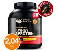 ON Optimum Nutrition Gold Standard 100% Whey Proteine Banana 2,04kg + Shaker
