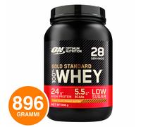 ON Optimum Nutrition Gold Standard 100% Whey Proteine Gusto a Scelta da 0.9kg