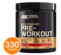 ON Optimum Nutrition Gold Standard PreWorkout Energy Drink Gusto a scelta - 330g