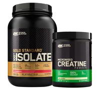 ON Optimum Nutrition Proteine 100% Isolate Fragola 930g + Creatina Polvere 317g