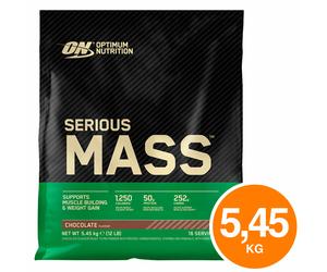 ON Optimum Nutrition Serious Mass Gainer Proteine Whey Gusto a Scelta da 5.45kg